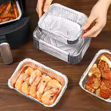Pack of 6 Premium Air Fryer Aluminum Liners