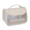 Women’s Transparent PVC Cosmetic Bag – Waterproof Travel Toiletry Organizer - Clarify.pk