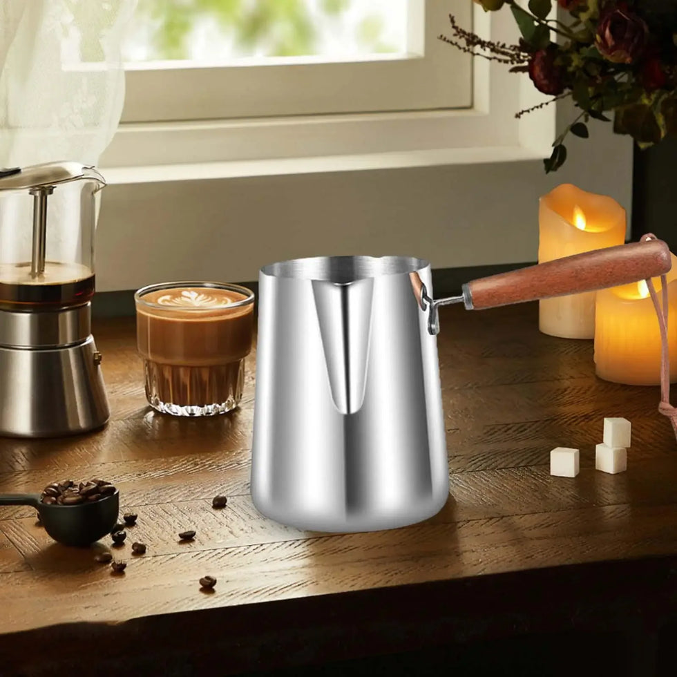 Turkish Coffee Pot – Multifunctional Coffee & Tea Kettle - Clarify.pk