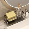 Punch-Free Kitchen Sink Storage Rack – Faucet Sponge Holder - Clarify.pk