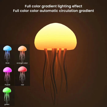 Jellyfish Night Light with Color Changing Glow - Clarify.pk