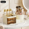 Luxury Cosmetic Brush Storage Box – Multi-Functional Vanity Organizer - Clarify.pk