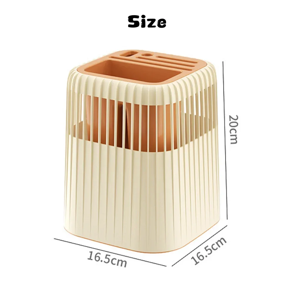 Multifunctional Kitchen Knife Rack – Drainage Cutlery Holder & Utensil Organizer - Clarify.pk