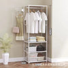 Hanger Stand & Coat Rack – Portable Clothes Organizer with Shelf - Clarify.pk