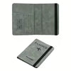 Men’s Premium PU Leather Travel Passport Wallet – Multi-Functional Card Holder & Passport Purse for Business Travel & Document Organization