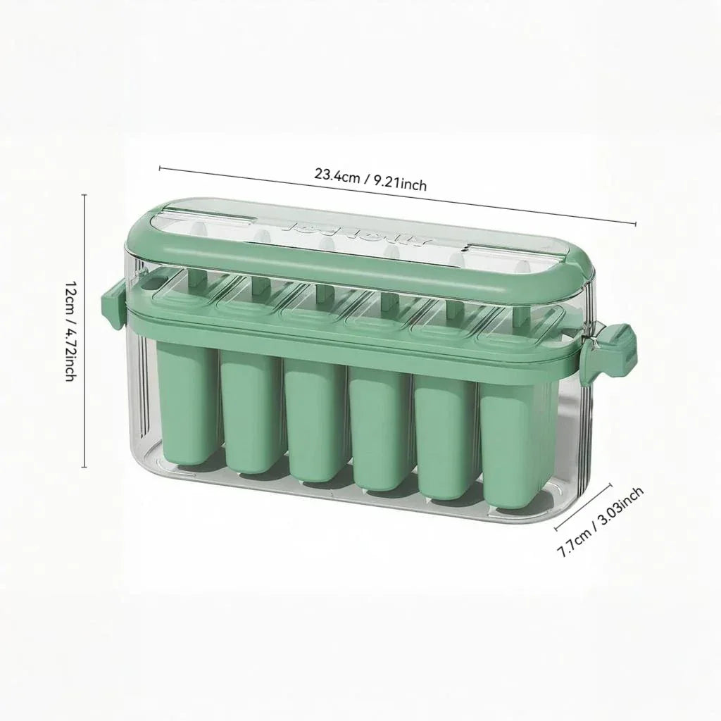 Handheld Popsicle Mold – Reusable Ice Cream Maker Tray - Clarify.pk