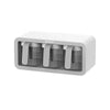 Ecoco Premium Wall-Mounted 3 Spice Box – Kitchen Seasoning Organizer