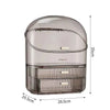 Transparent Makeup Organizer - Desk Makeup Organizer Box - Clarify.pk
