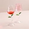 Romantic Rose Flower Juice Glass – Elegant Cocktail & Champagne Cup - Clarify.pk