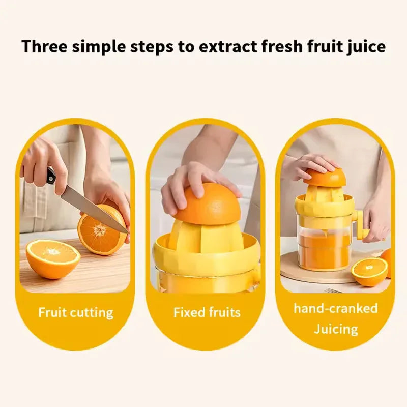 Manual Citrus Juicer – Easy Hand Press Lemon & Orange Squeezer - Clarify.pk