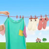 12 Clip Elastic Clothesline for Efficient Drying and Organization - Clarify.pk
