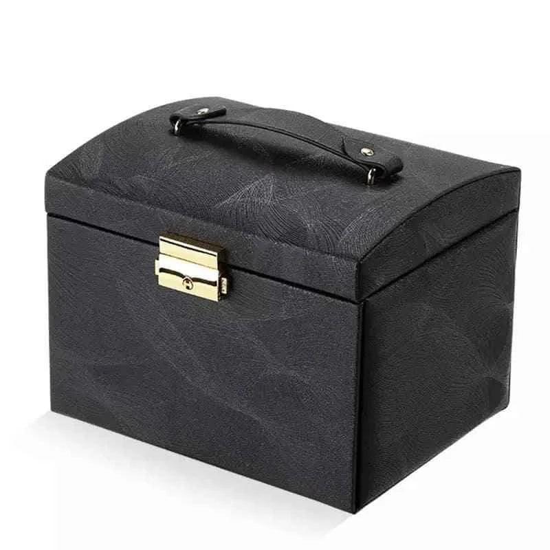 3 Layer Jewelry Organizer - Premium Elegant Design with Ample Storage - Clarify.pk