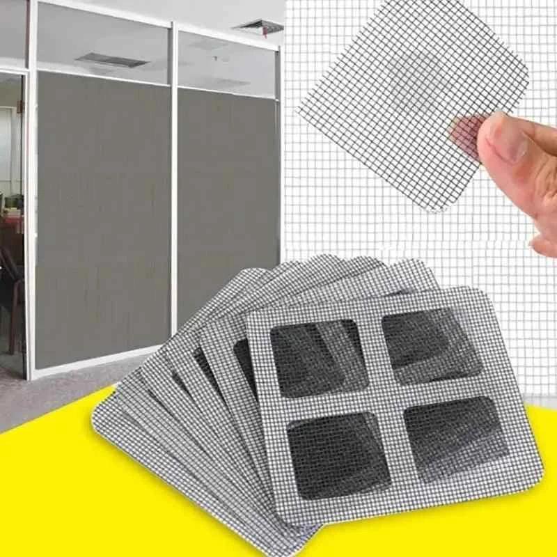 Hair Drain Catcher Sticker Disposable Mesh for Shower and Sink Drain Protection 10 Pcs set - Clarify.pk