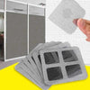 Hair Drain Catcher Sticker Disposable Mesh for Shower and Sink Drain Protection 10 Pcs set - Clarify.pk