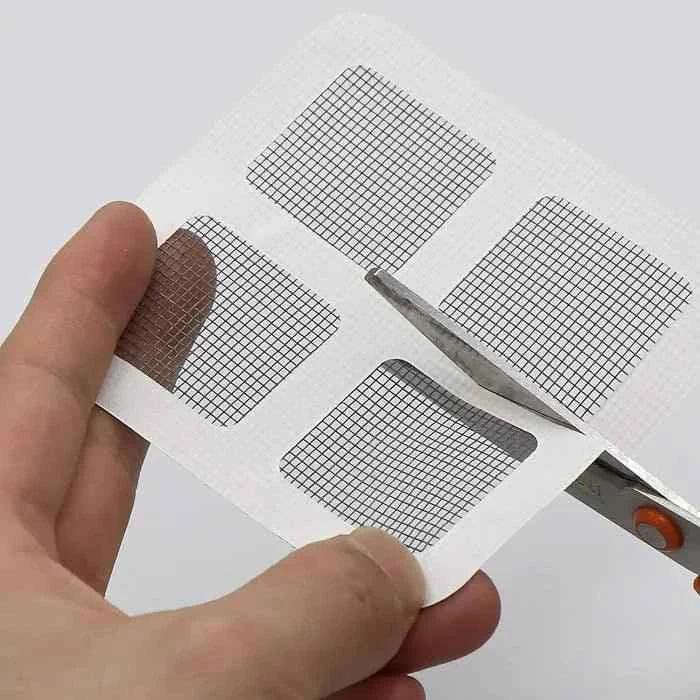 Hair Drain Catcher Sticker Disposable Mesh for Shower and Sink Drain Protection 10 Pcs set - Clarify.pk