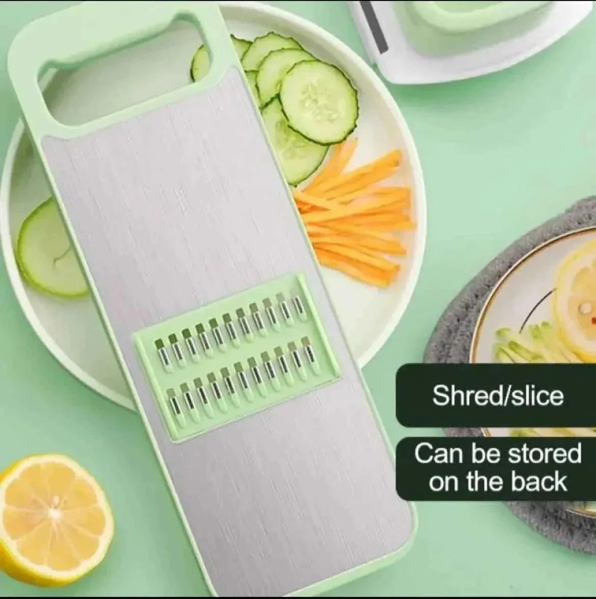 5 in 1 Vegetable Cutter Multifunctional grater and cutter - Clarify.pk