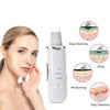 Ultrasonic Skin Scrubber for Deep Cleansing, Blackhead Extraction, and Facial Massaging - Exfoliator and Vibrating Face Cleaner with Ultrasonic Peeling