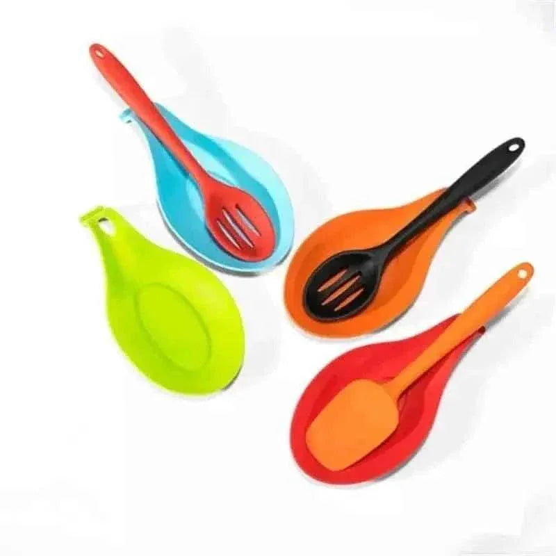 Food Grade Silicone Spoon Holder each - Clarify.pk