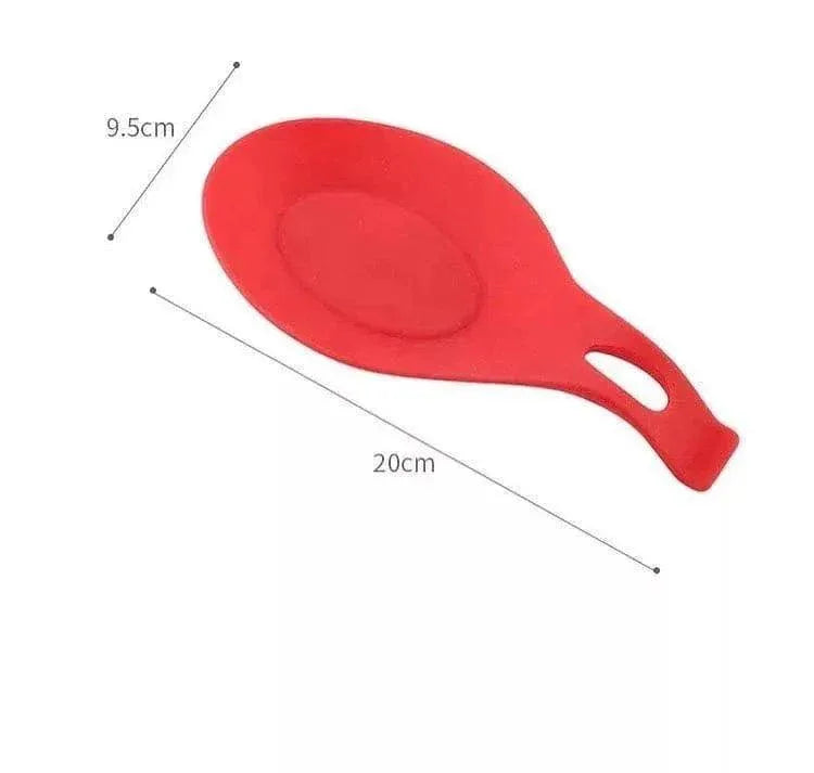 Food Grade Silicone Spoon Holder each - Clarify.pk