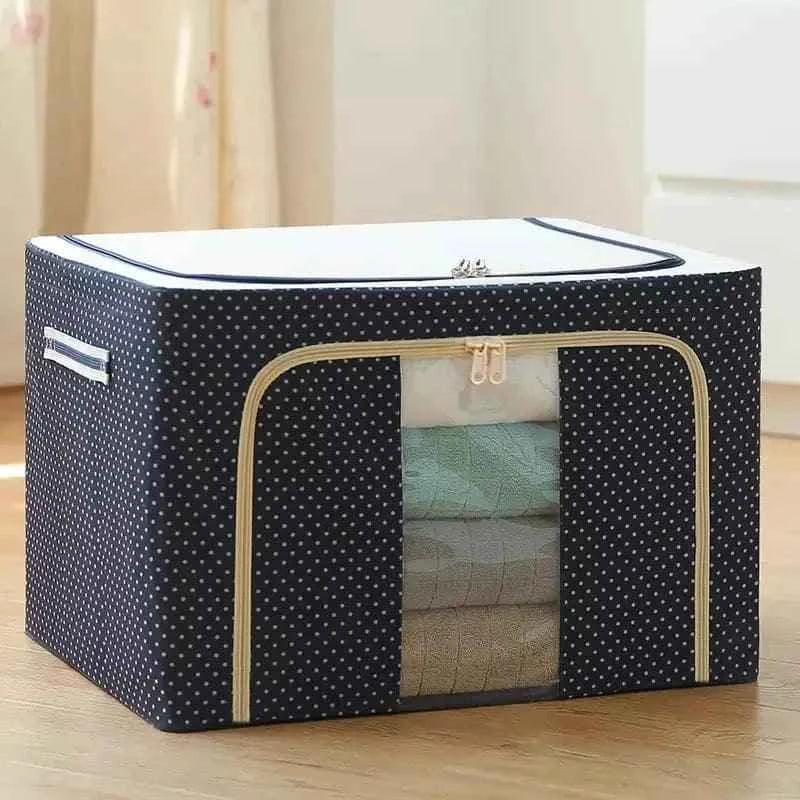 66L Foldable Large Storage Organizer – Printed Design