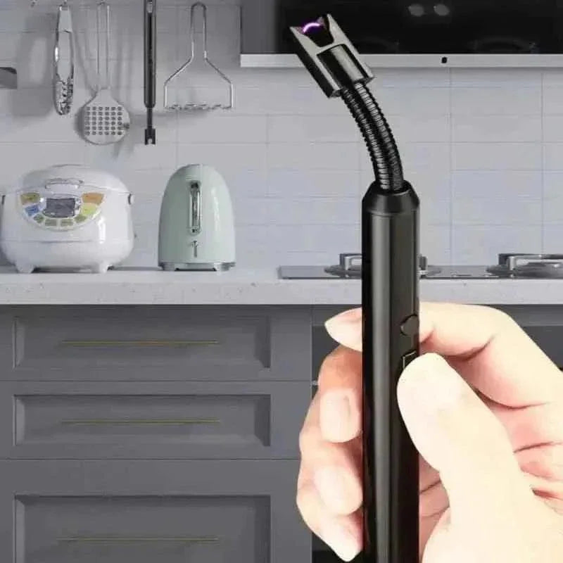 Rechargeable Electric Lighter – Flameless USB Kitchen Igniter