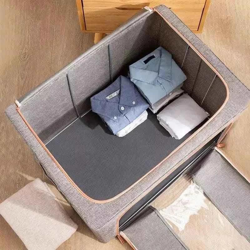 66L Foldable Large Storage Organizer – Printed Design