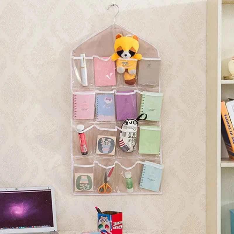 16 Pockets Multifunctional Socks Organizer - Clarify.pk