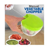 3 Blades Manual Cutter for Effortless Vegetable and Fruit Slicing - Clarify.pk