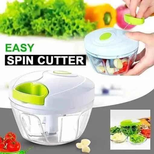 3 Blades Manual Cutter for Effortless Vegetable and Fruit Slicing - Clarify.pk