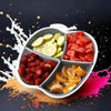 Apple Shape Plastic Tray for Stylish Serving and Organization - Clarify.pk