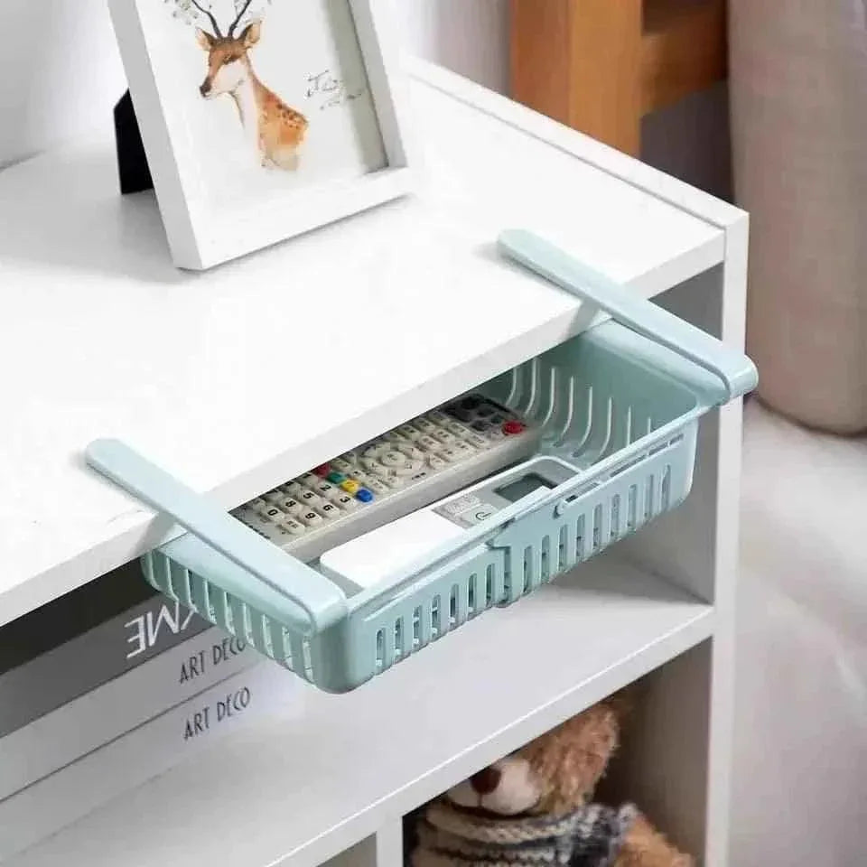 Stretchable Fridge Basket for Organized Storage and Freshness - Clarify.pk
