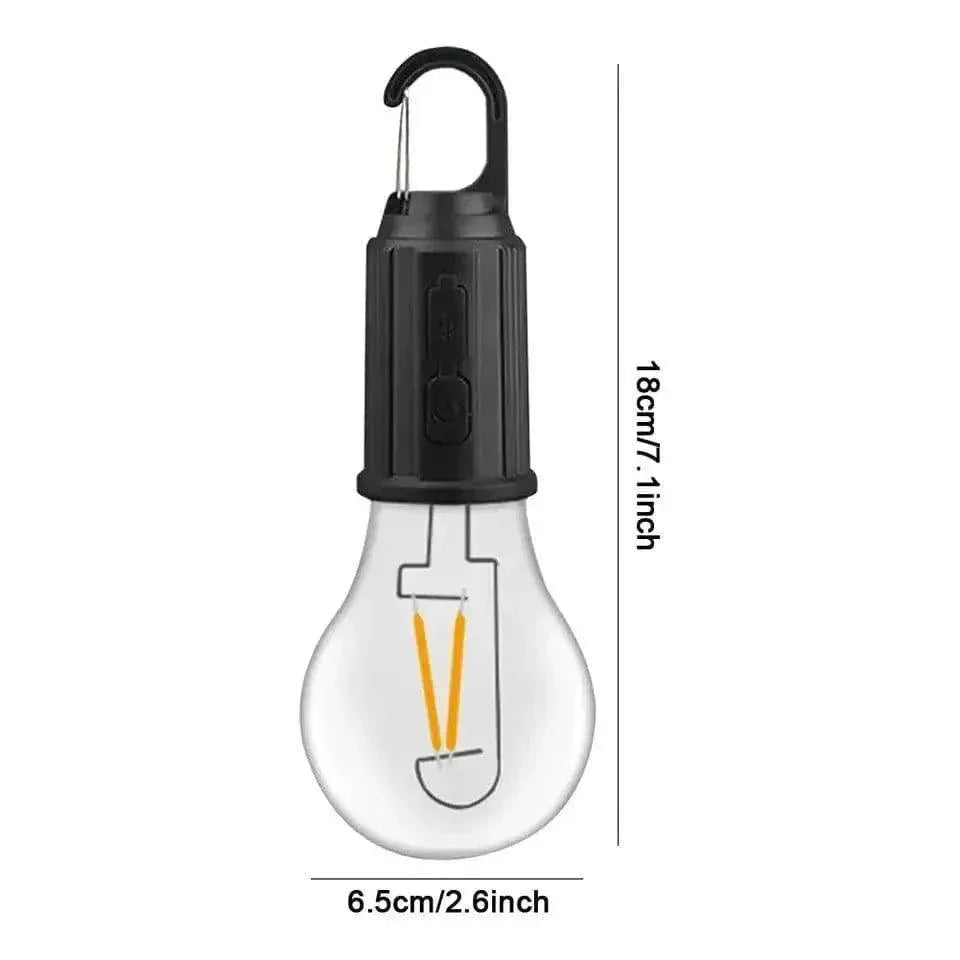Rechargeable LED Emergency Lamp - Portable and Energy Efficient Bulb for Emergencies - Clarify.pk