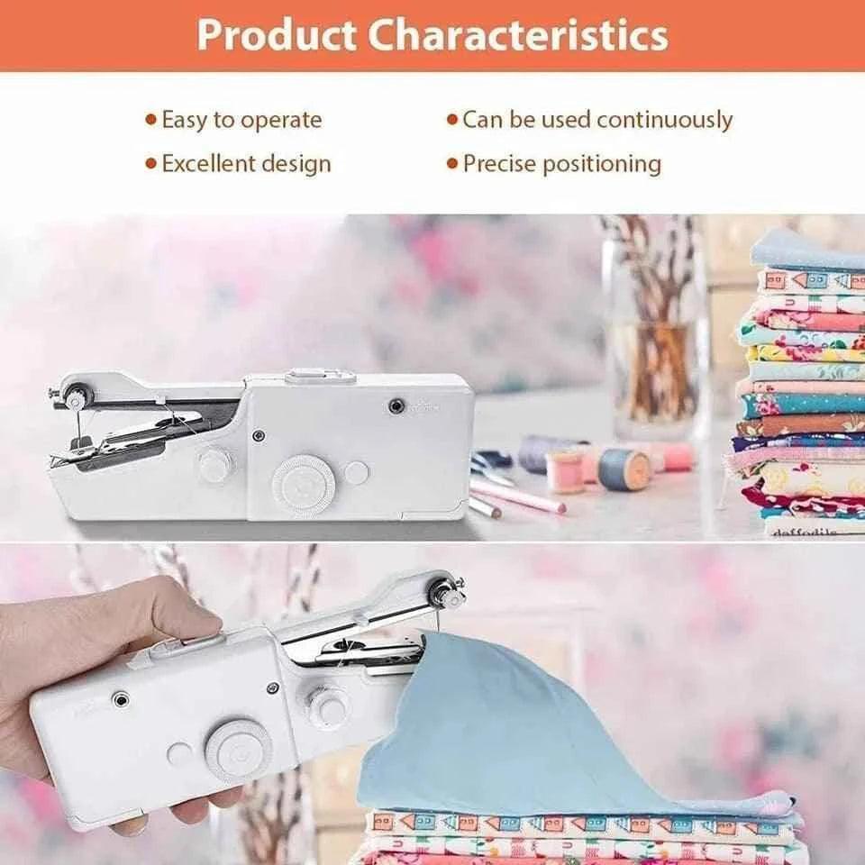 Portable Mini Sewing Machine for Easy Handheld Stitching and Repairs - Clarify.pk