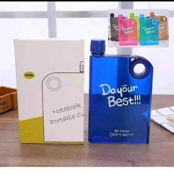 350ml Plastic Notebook Bottle Each - Clarify.pk
