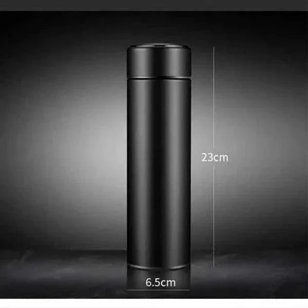 500ML ایل ای ڈی درجہ حرارت ڈسپلے پانی کی بوتل - سٹینلیس سٹیل موصل فلاسک