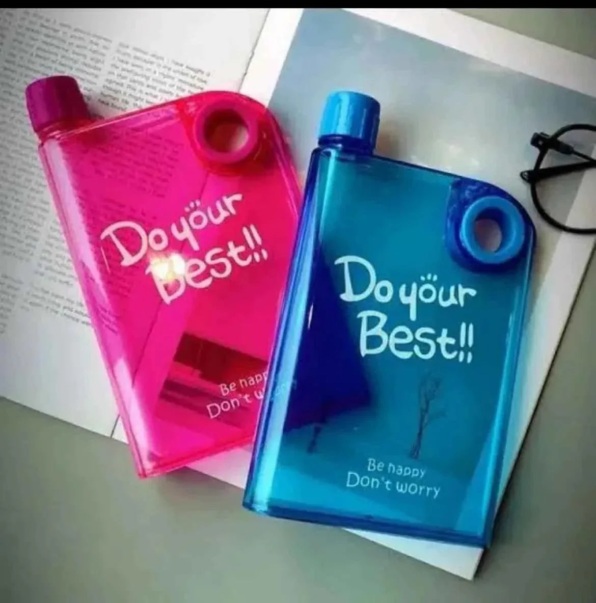 350ml Plastic Notebook Bottle Each - Clarify.pk