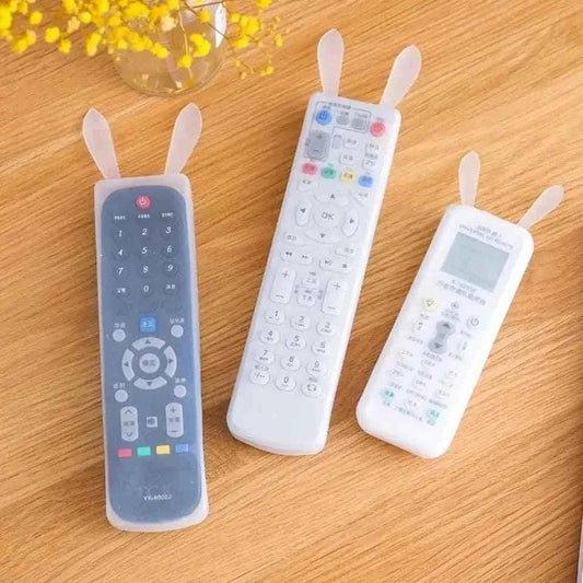 Silicone Remote Cover - Durable Protection & Grip for AC and TV Remotes - Clarify.pk