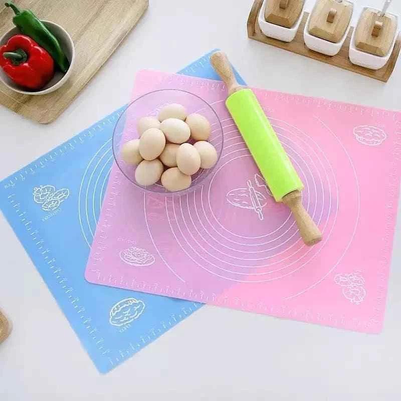 Non Slip Baking Mat for Perfect Roti Rolling and Kneading - Clarify.pk