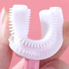 Silicone Toothbrush for Kids - Fun U Shape Design for Effective Oral Care - Clarify.pk