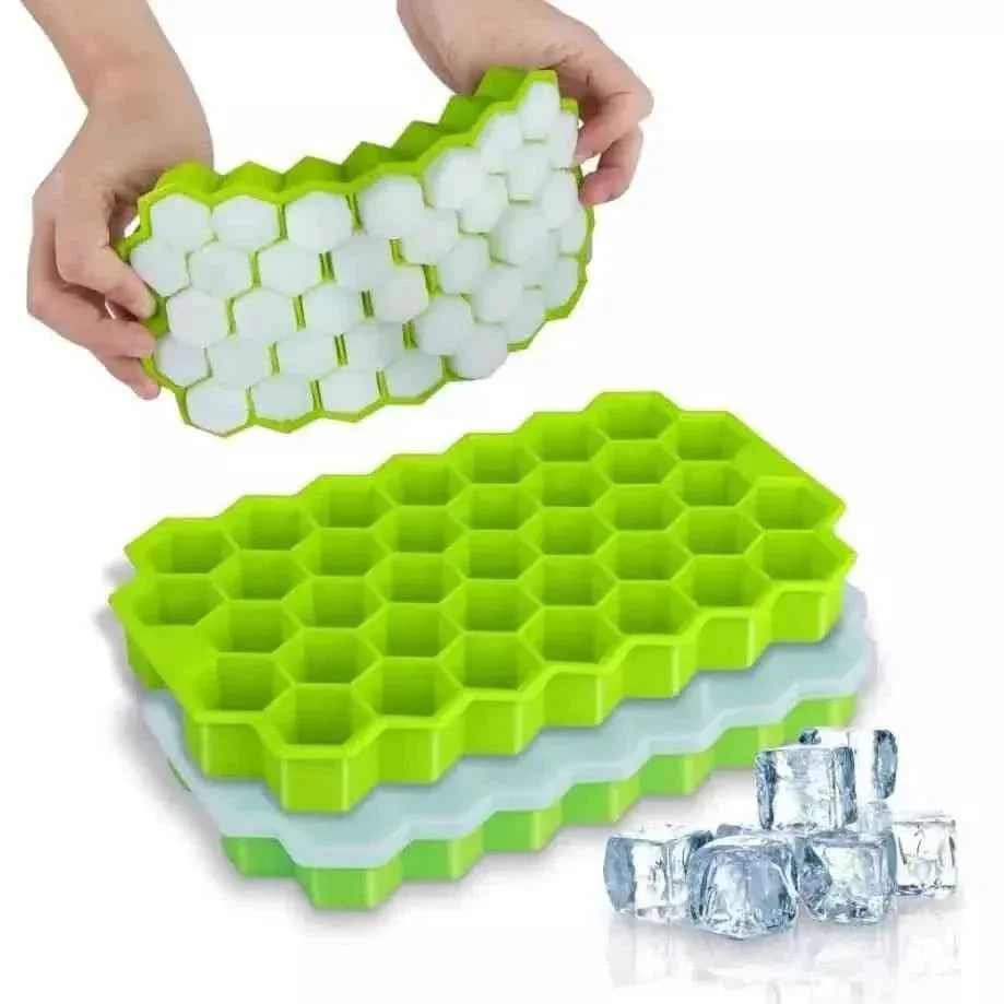 Silicone Ice Cube Mold for Effortless Ice Making and Unique Cocktails