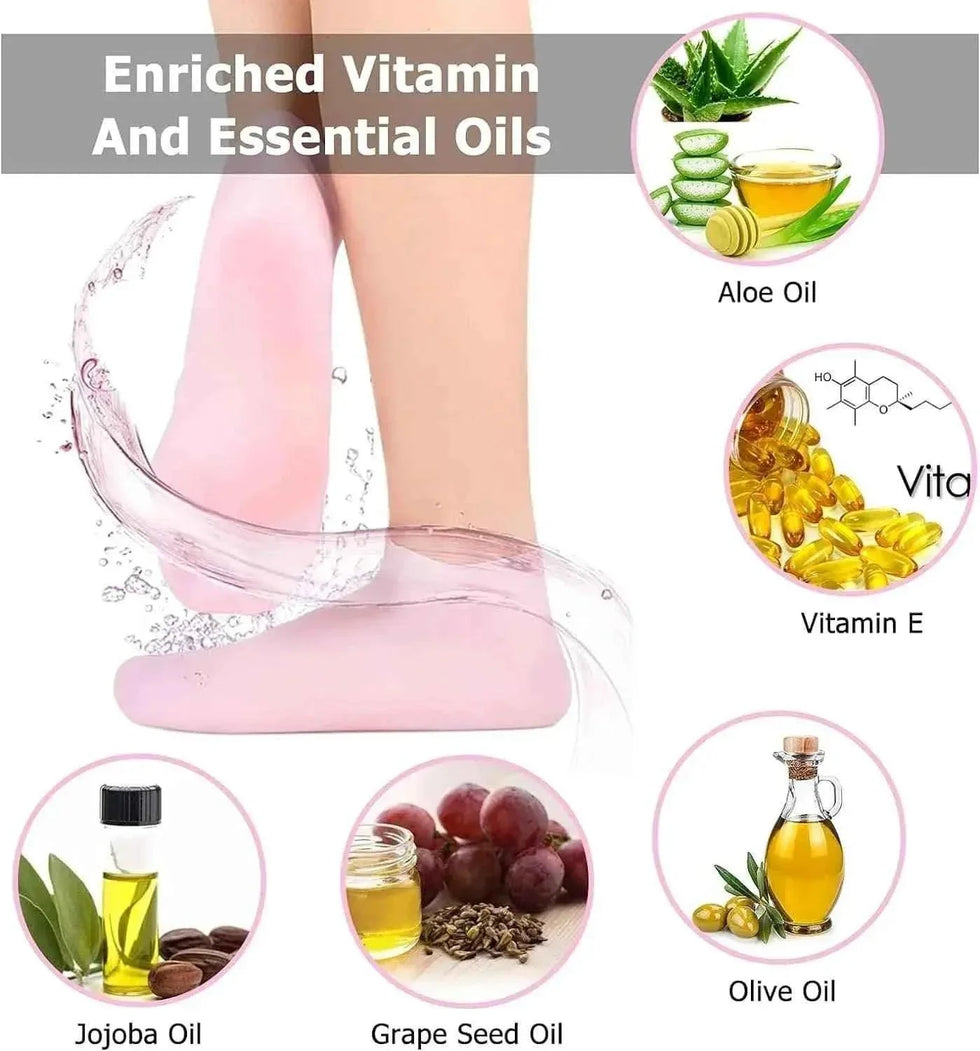 Moisturizing Foot Socks for Silky Soft Skin