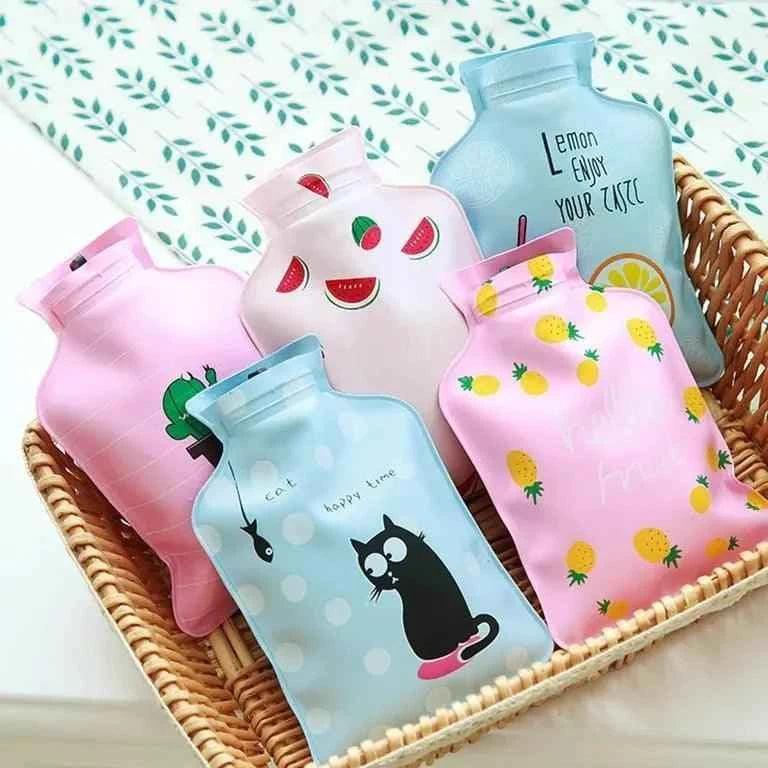 Mini Cartoon Hot Water Bottle - Portable Hot Bag for Warmth and Comfort