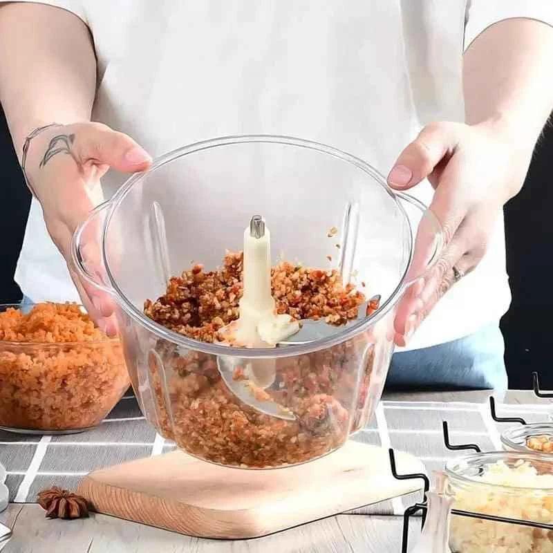 Manual Vegetable Chopper - Effortless Tool for Quick Chopping and Dicing - Clarify.pk