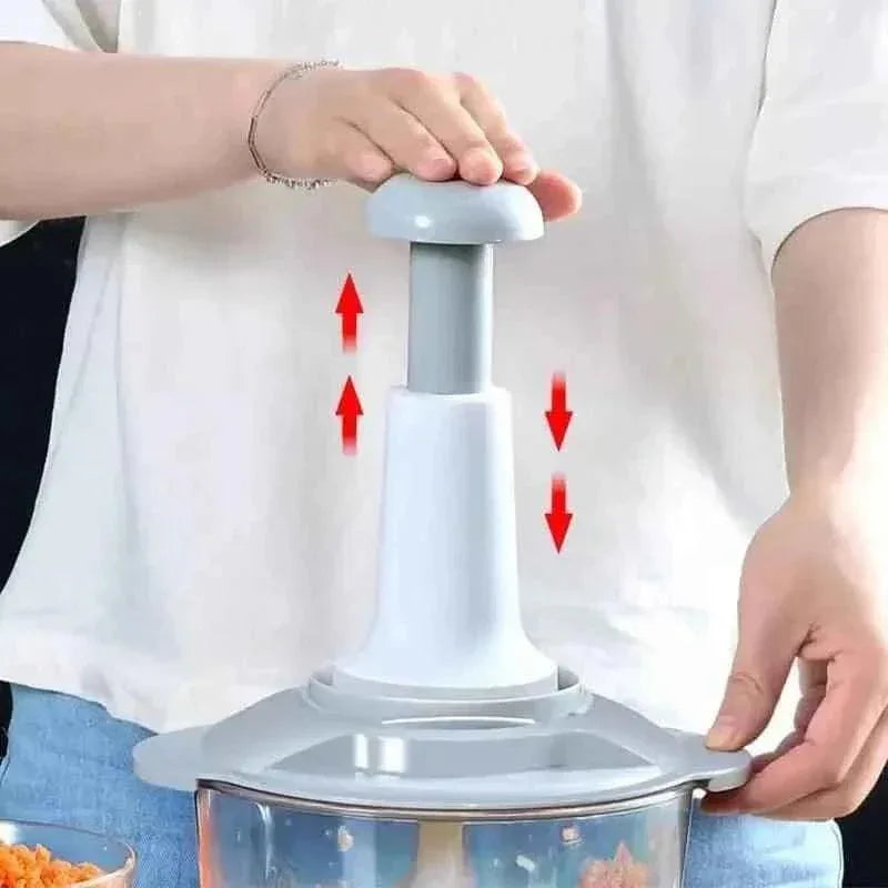 Manual Vegetable Chopper - Effortless Tool for Quick Chopping and Dicing
