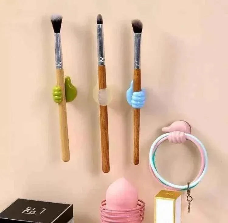 Silicone Wall Clips - 10 Pieces Multifunctional Hand Wall Clips - Clarify.pk