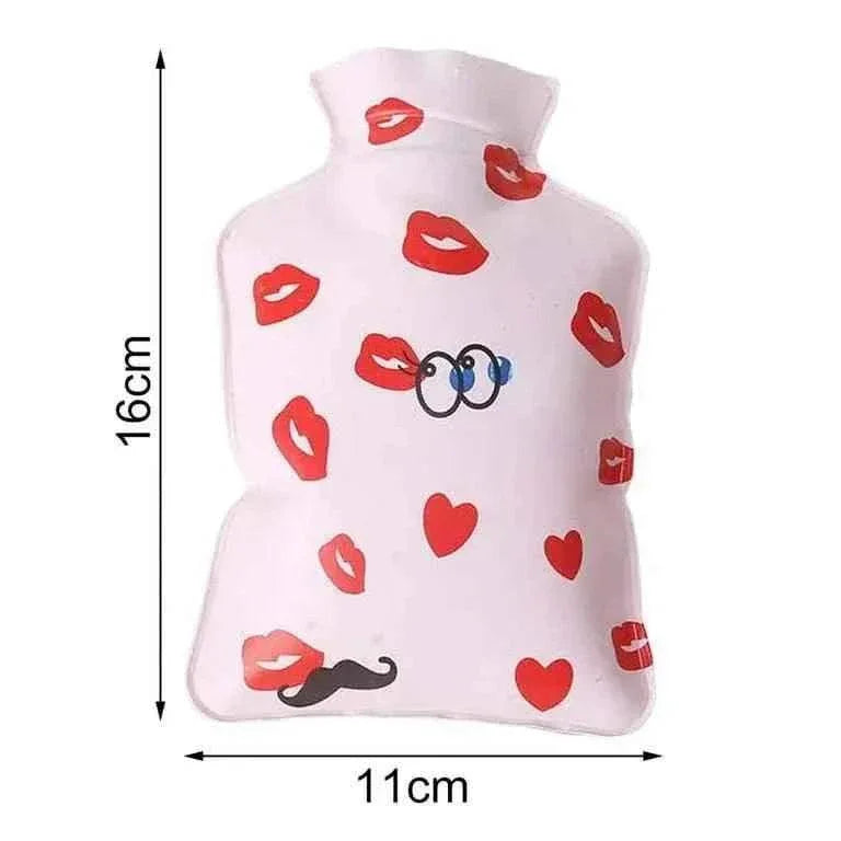 Mini Cartoon Hot Water Bottle - Portable Hot Bag for Warmth and Comfort - Clarify.pk