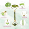 Jade Roller and Gua Sha Set for Glowing Skin Massage and Skincare - Clarify.pk