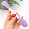 Double Head Silicone Facial Mask Brush for Smooth Application and Even Distribution