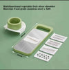 5 in 1 Vegetable Cutter Multifunctional grater and cutter - Clarify.pk