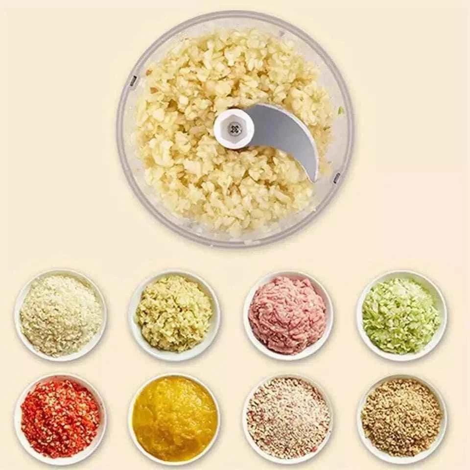 Mini Electric Chopper 250ML - Efficient Food Processor for Quick Meal Prep - Clarify.pk